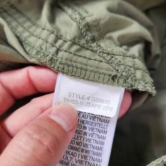 Marmot Olive Green Hiking Pants Adjustable Length Outdoors Rugged Women's 10 - Picture 12 of 14